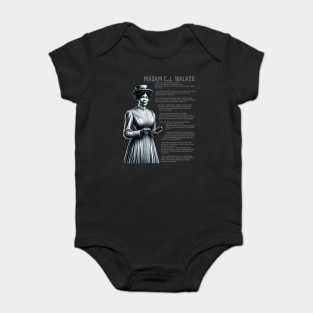 Madam CJ Walker Baby Bodysuit